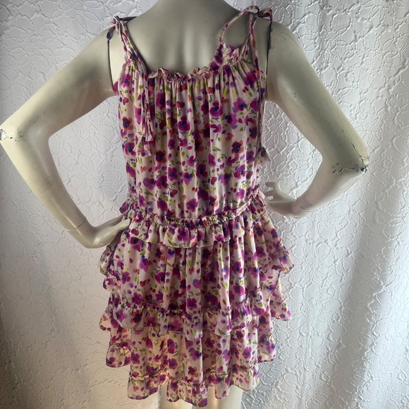 Misa Los Angeles Eliana Floral Flounce Dress - Picture 4 of 10